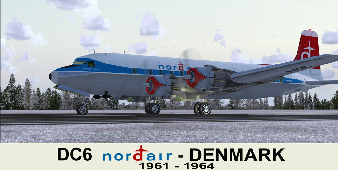 Nordair Denmark DC6