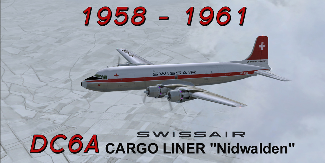 Swissair DC6A